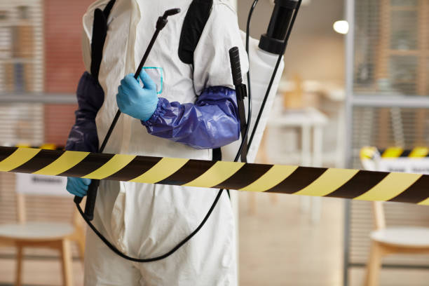 Professional Biohazard Cleanup technician working in Fruitland, ID